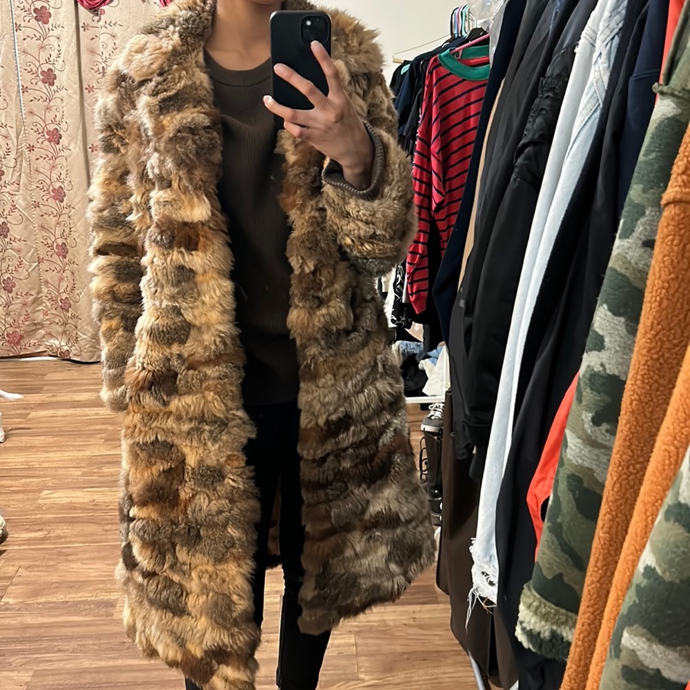 Tan Fur Coat